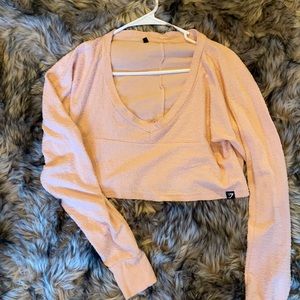 Gymshark crop “towel” top